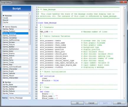 rpg maker xp mode 7 script files for windows